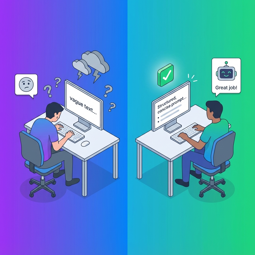 Common Prompting Mistakes: Confusion vs Clarity